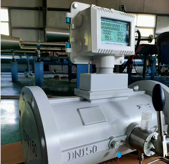 兩臺(tái)DN150氣體渦輪流量計(jì)準(zhǔn)備發(fā)往江蘇，用戶測(cè)天然氣貿(mào)易計(jì)量